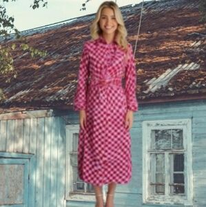 Red & Pink Gingham Dress